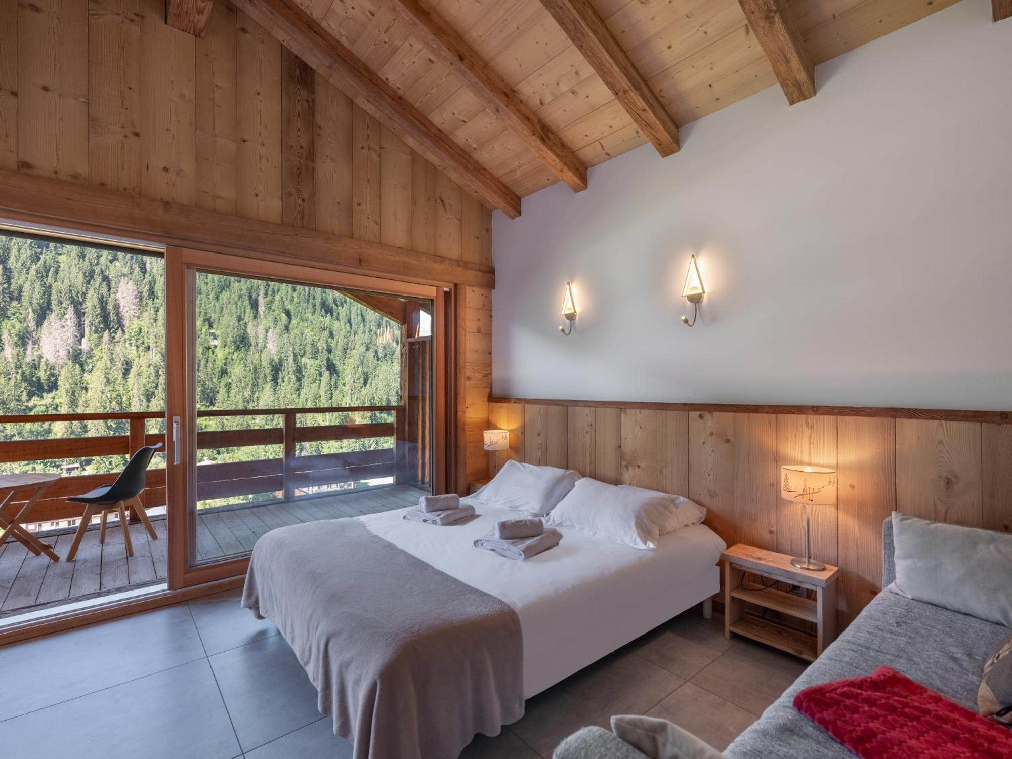 Chalet 1100 - Bo Immobilier Chatel - A Mi-Chemin Du Centre Et Du Linga - Jacuzzi Sauna Et Cheminee Eksteriør bilde