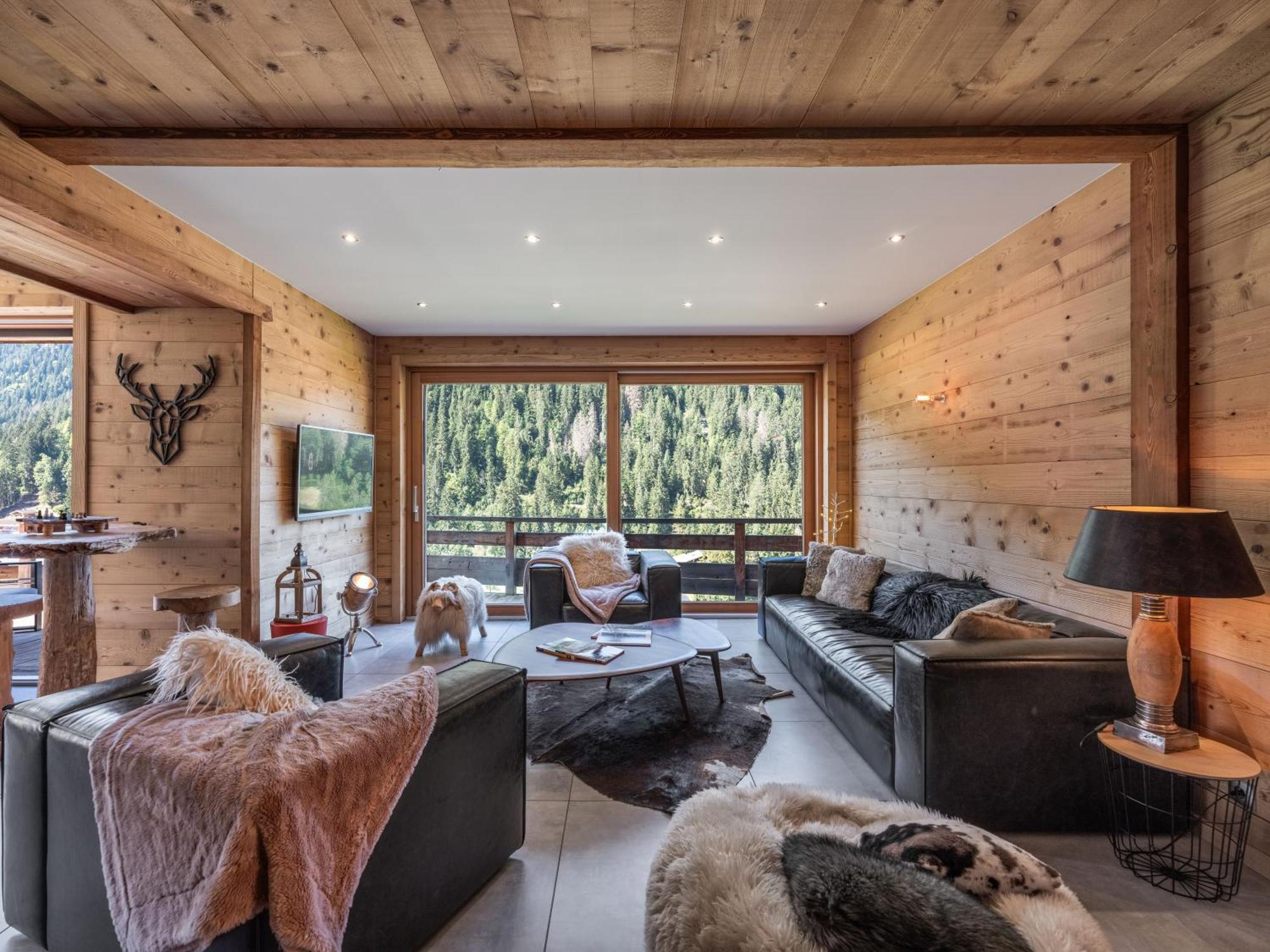Chalet 1100 - Bo Immobilier Chatel - A Mi-Chemin Du Centre Et Du Linga - Jacuzzi Sauna Et Cheminee Eksteriør bilde